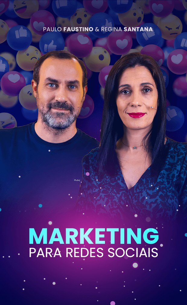 Programa de Marketing para Redes Sociais com Paulo Faustino e Regina Santana